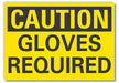 Caution Sign 7in x 10in Non-PVC Polymer
