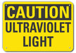 Caution Sign 7 inx10 in Plastic