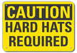 Caution Sign 10 inx14 in Plastic