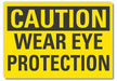 Caution Sign 7inx10in Non-PVC Polymer