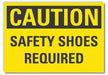 Caution Sign 7inx10in Non-PVC Polymer