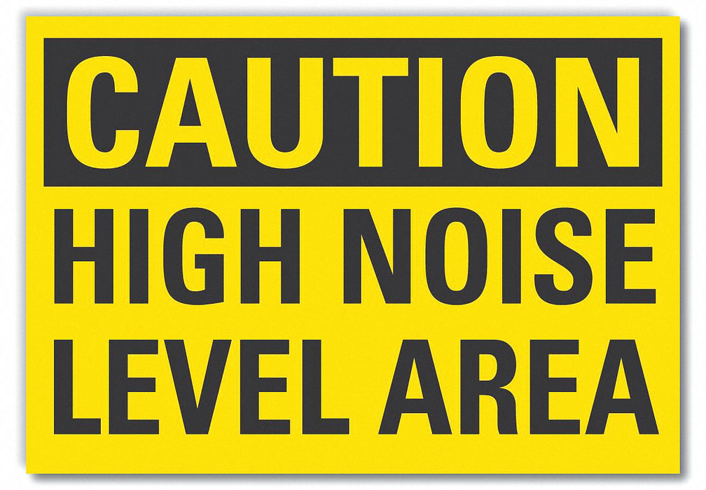 Caution Sign 10inx14in Non-PVC Polymer