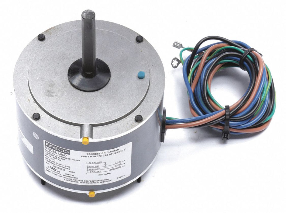 Condenser Fan Motor 1/8 hp