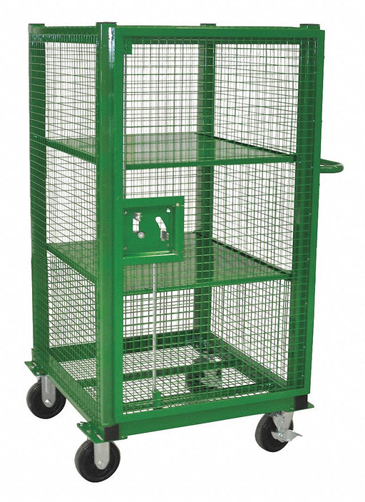 Security Cart Steel 58 H 31-1/2 L