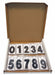 NumberLabelSet Vinyl 3inH 1-1/4inW PK100