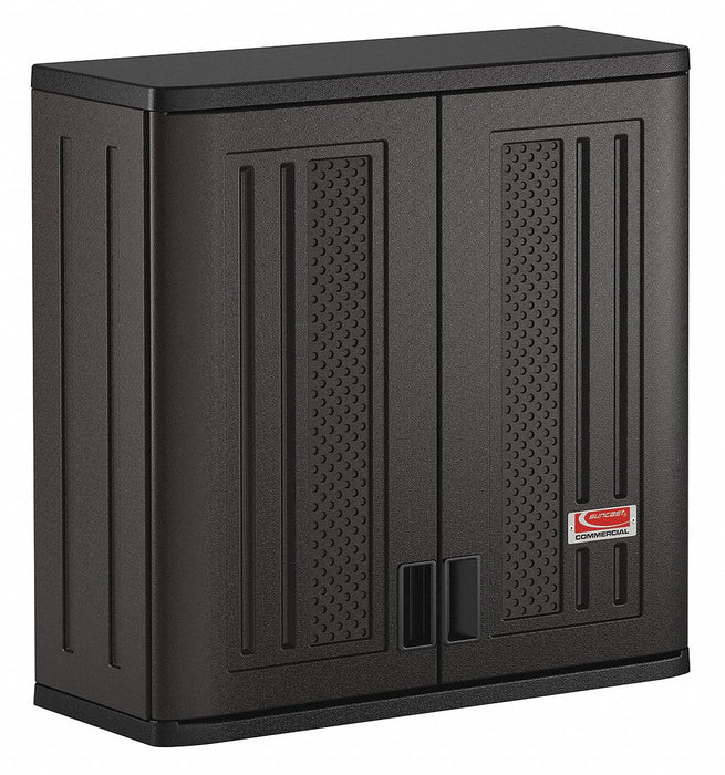 Wall Cabinet 30-1/4 H 30 W Dark Gray