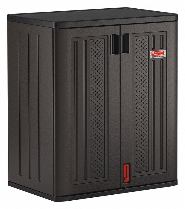 Strg Cab 36 x30 x20 1/4 Gray 2Shlv