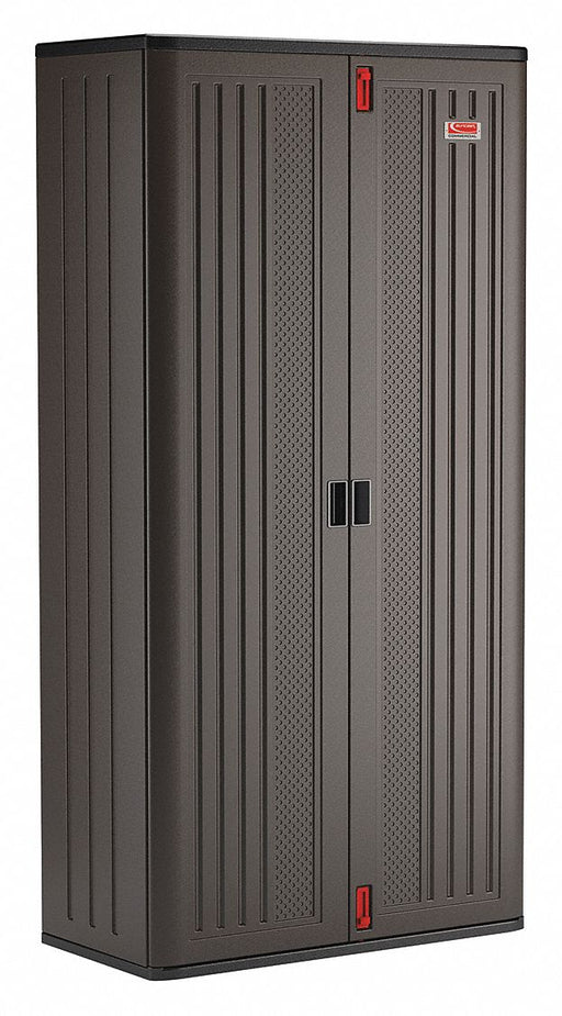 Strg Cab 80 1/4 x40 x20 1/4 Gray 4Shlv