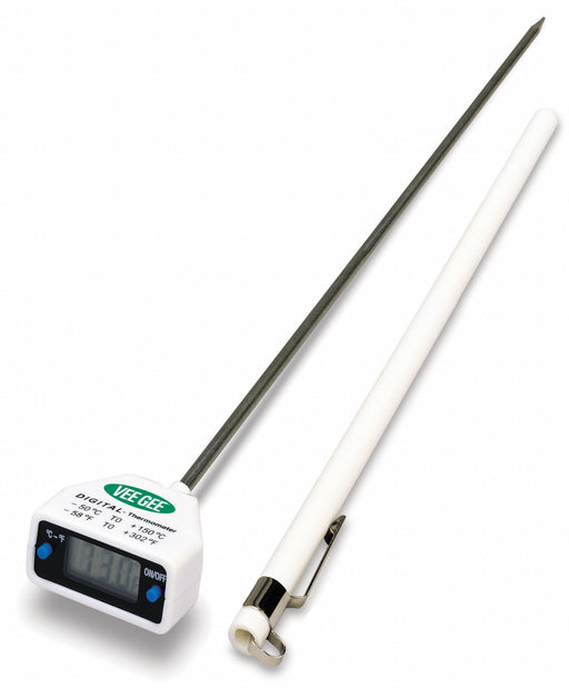 Digital Thermometer 12 in Stem L