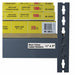LabelHolder 0.5inL 3inW Clear PK50