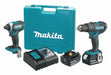Cordless Combination Kit 2 Tools 18V DC