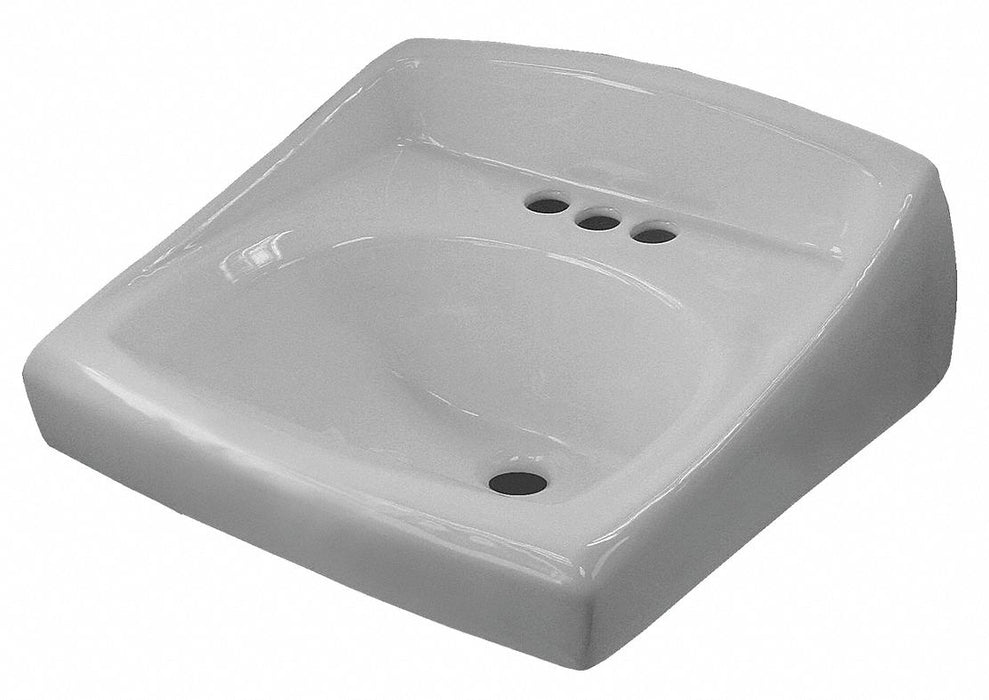 Sloan Sink DShape 16-3/4inx16-3/4inx7in