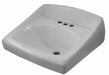 Sloan Sink DShape 16-3/4inx16-3/4inx7in