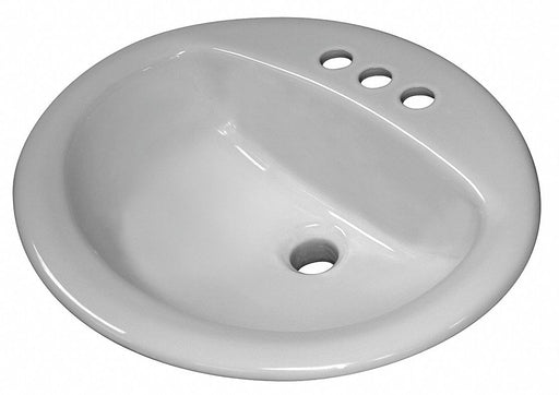 Sloan Lav Oval 16-1/2inx17inx7-1/2in