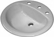 Bathroom Sink 20 x17 x8 White