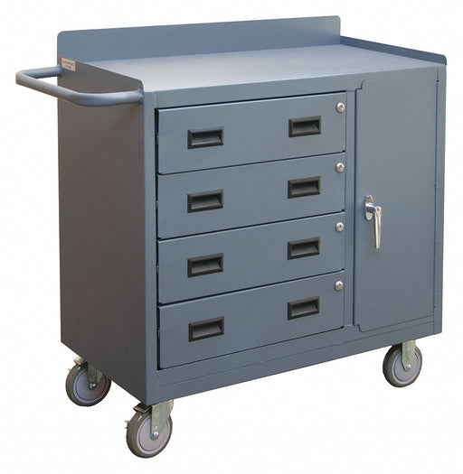 Mobile Cabinet Bench Steel 36 W 18 D
