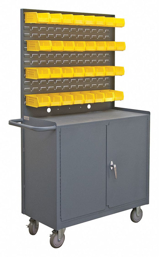 Mobile Wrkstion Steel 36 L 18 W 1 Shelf