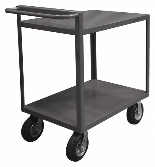 Cart Gray with 8 x2 Pneumatic Casters