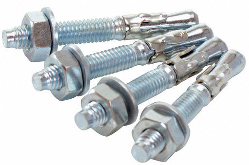 Wedge Anchors 3/8 in Dia x 3 in L PK4