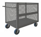 3 Sided Mesh Cart w/Drop Gate 2000 lb.
