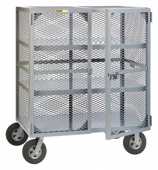 Security Cart 33 Wx48 Dx60 H Stel