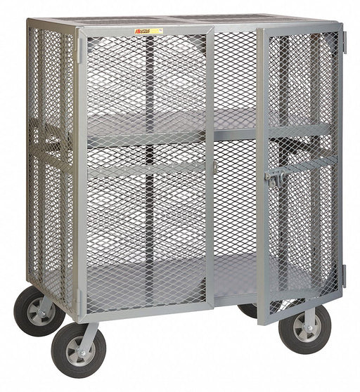 Security Cart 24 W x 60 D Steel
