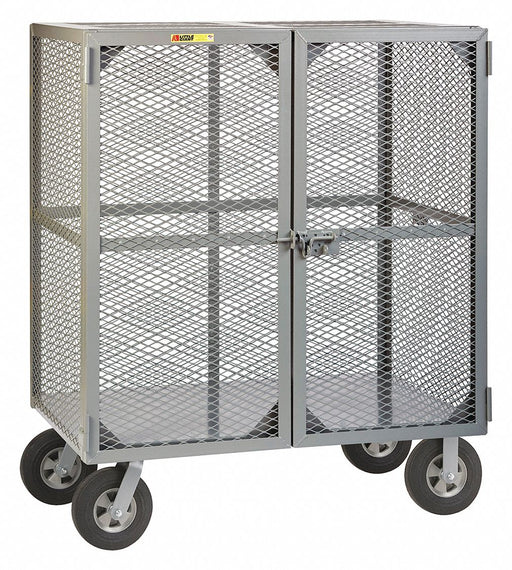 Security Cart 27 Wx48 Dx60 H Gry