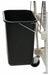 Wastebasket 25 lb Black Polyethylene