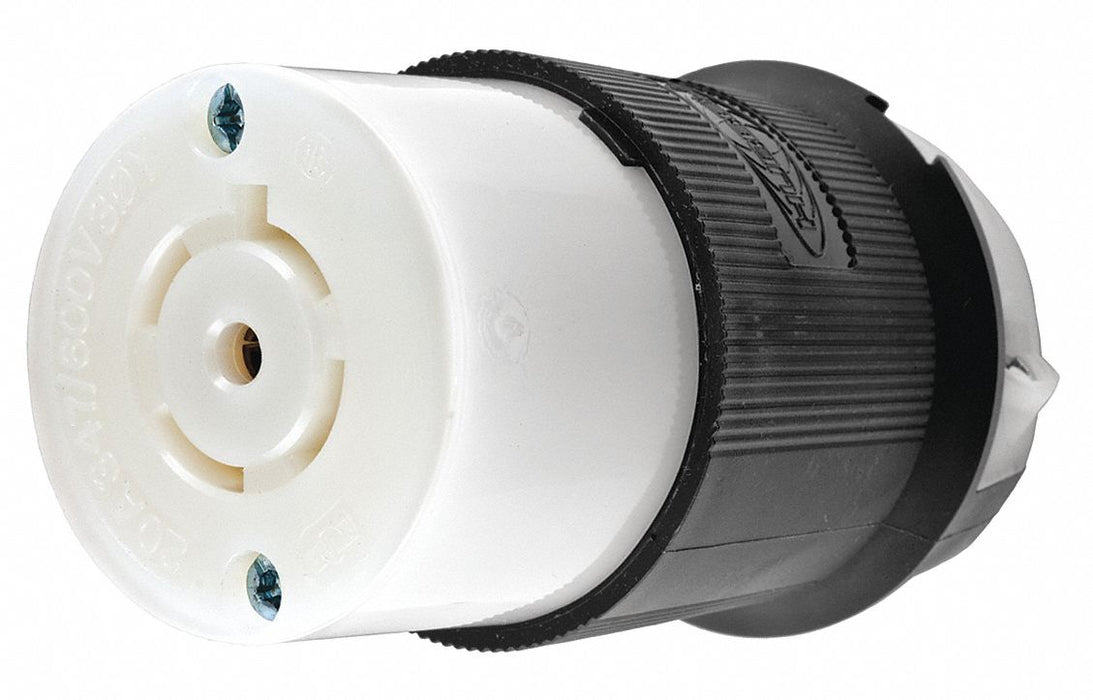 Locking Connector Black/White 4 Poles
