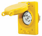Locking Receptacle Yellow 277/480VAC 20A