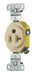 Receptacle Ivory 1.0 HP 20A 3 Wires