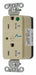 Receptacle Ivory 20 A 2P3W Back 1PK