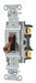 Wall Switch Brwn 15A Back Side SnglPole
