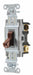 Wall Switch Brown 20 A Back Side 3-Way