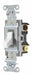 Wall Switch White 15 A Back Side 3-Way