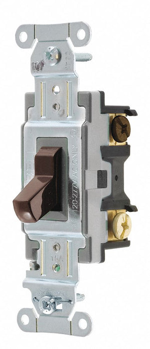 Wall Switch Brown 15A 3-Way Switch