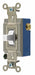 WllSwtch Wht 15A Bk Sd SnglPole/DblThrow