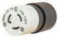 Locking Connector Black/White 125VAC 15A