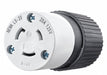 Locking Connector Black/White 125VAC 20A