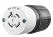 Locking Connector Black/Wht 250VAC 20A