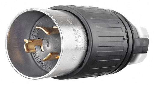 Locking Plug 2 Poles 250VDC/600VAC 50A