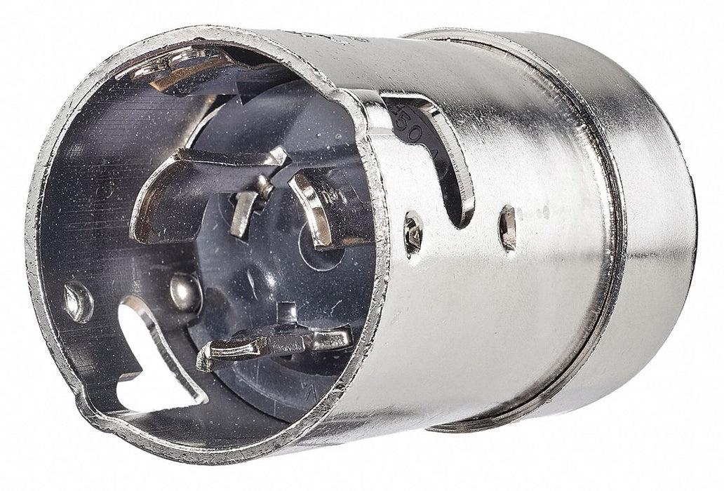 Locking Plug Silver 125VAC 50A