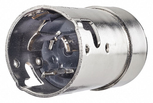 Locking Plug Silver 125VAC 50A