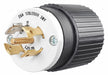 Locking Plug Blk/White 120/208VAC 2.0 HP