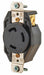 Locking Receptacle Black 250VAC 2 HP 30A