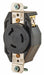 Locking Receptacle Black 277VAC 2 HP 20A