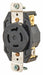 Locking Receptacle Black 125/250VAC 20A