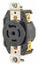 Locking Receptacle Black 120/208VAC 20A