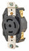 Locking Receptacle Black 120/208VAC 30A