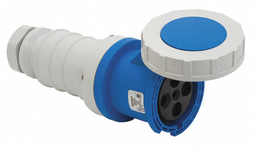 WT Pn Slv Connctr 60 A IEC Blue 3Pl
